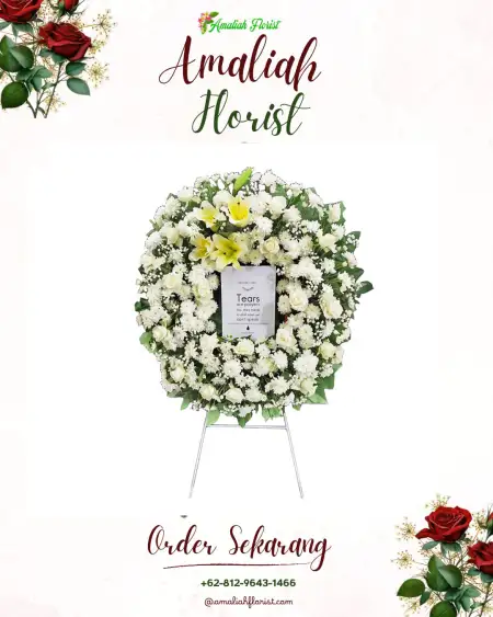 Krans Bunga Duka babakan ciamis